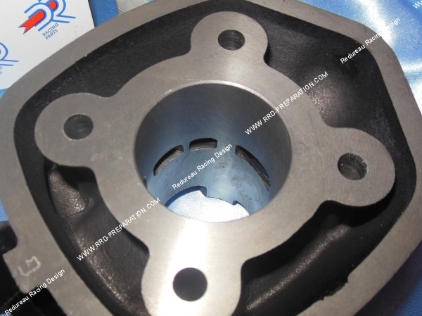 admission Cylindre - piston sans culasse 50cc Ø40mm DR Racing fonte (axe de 10mm) minarelli horizontal liquide (nitro, aerox,...)