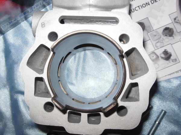 admission Kit 80cc haut moteur Ø50mm PARMAKIT aluminium DERBI euro 3