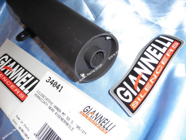 silencieux giannelli honda mtx mt s 50cc