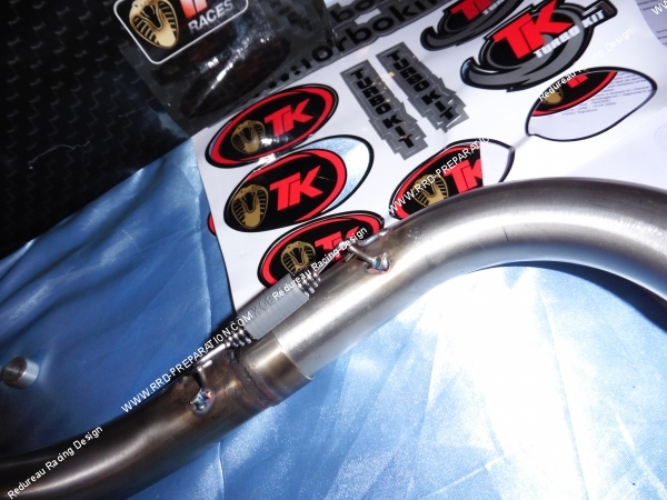 fixation silencieux échappement turbokit pgo bugrider