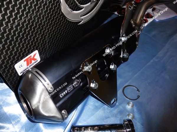 ligne inox pgo bugrider échappement sport puissance