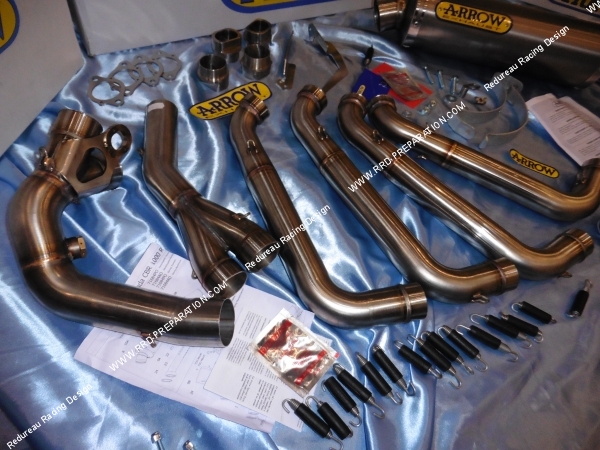 ligne full inox titane arrow race tech honda cbr 1000 rr