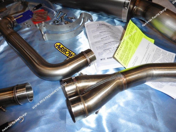 ligne de pot arrow race tech honda cbr 1000 rr