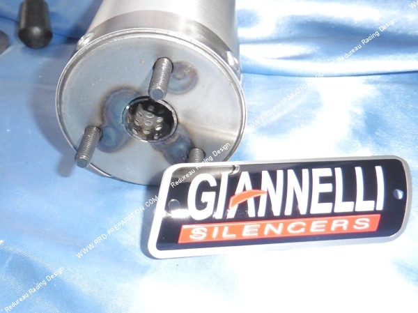 echappement, giannelli, 50cc, hm, cre, silencieux, passage haut
