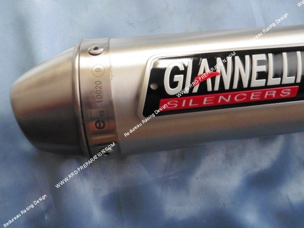echappement, giannelli, 50cc, hm, cre, cartouche