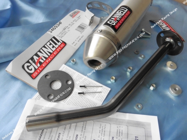 echappement, giannelli, 50cc, hm, cre