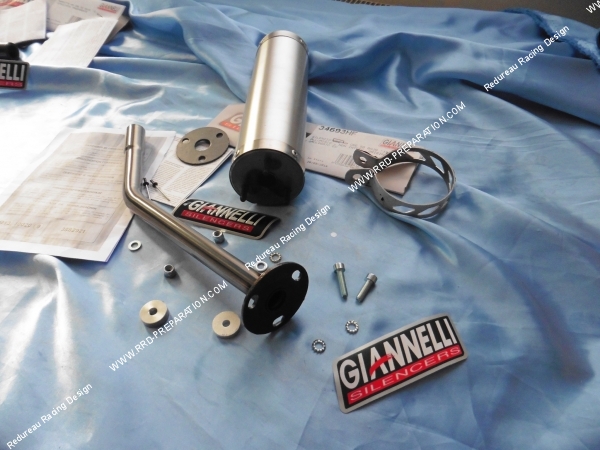 echappement, giannelli, 50cc, hm, cre, silencieux, cartouche