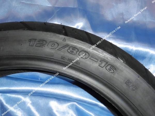 pneu, deli tire, 120/80x60, moto, adhérence, grip, tenue de route