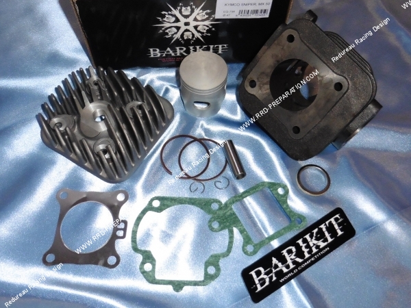 photo du kit 70cc barikit pour kymco, mxu, sniper, heroism,