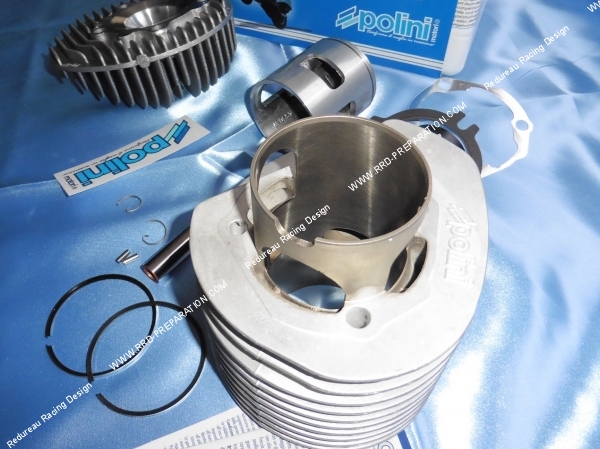Photo du cylindre polini pour piaggio vespa avec kit 221cc