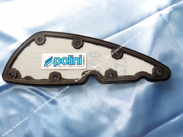 Photo du filtre à air polini pour la gamme de maxi-scooter Piaggio Beverly et x10 de 350cc