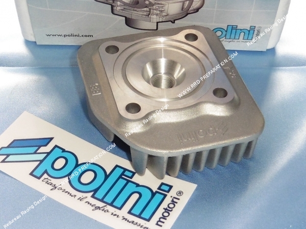Photo de la culasse du kit polini en fonte pour moteur minarelli air ovetto, neos