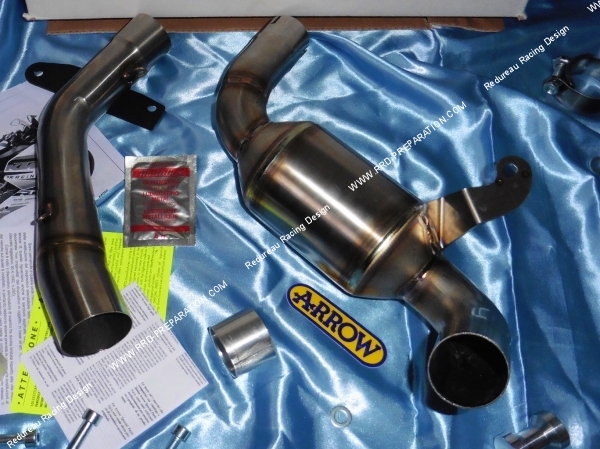 Photo du collecteur d'échappement arrow pour les kt rc 125 et 390
