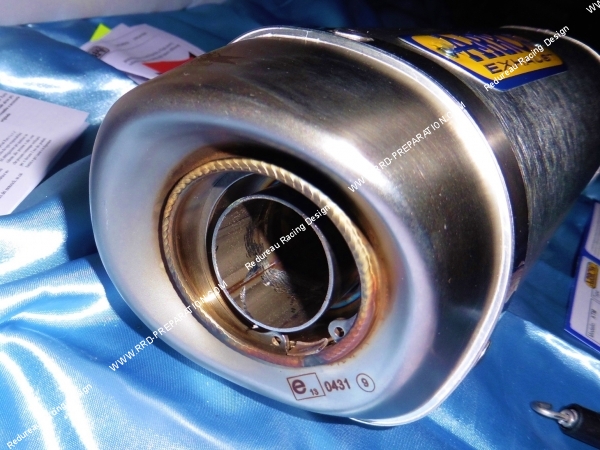 Photo du silencieux de la marque arrow pour les motos ktm rc 125