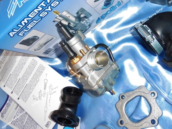 Photo du carburateur polini en kit complet, nitro, yamaha, mbk