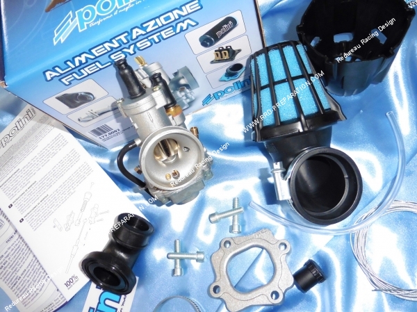 Photo du carburateur polini en kit complet, nitro, yamaha, mbk