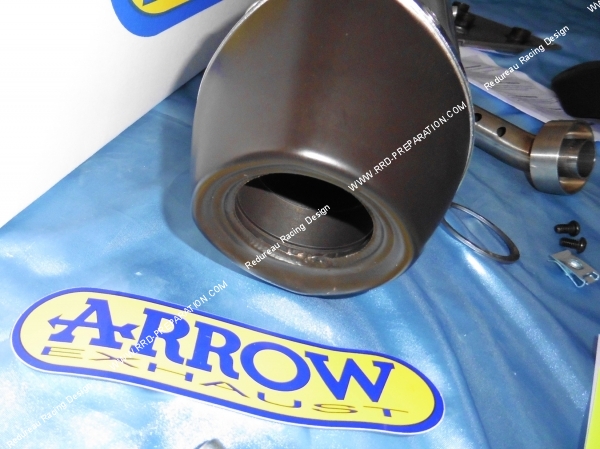Photo du silencieux d'échappement de la marque arrow pour scooter et maxiscooter suzuki burgman 125cc et 200cc