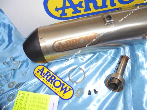 Photo du silencieux d'échappement de la marque arrow pour scooter et maxiscooter suzuki burgman 125cc et 200cc
