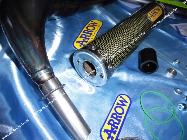 Photo de la cartouche de silencieux de la marque arrow pour moto Aprilia mx 125cc