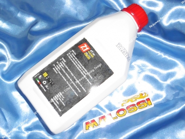 Photo du bidon d'huile de qualité malossi 10w50 compétition excellente viscosité 