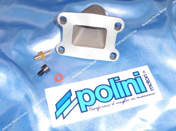 Photo de la pipe d’admission polini pour GILERA GSM, BULLIT, EAGLET, TWIN, RT
