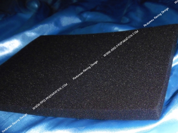 Photo de la mousse de filtre a air teknix a découper pour moto, scooter, deux roues