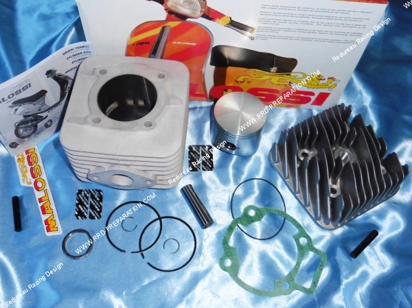 Photo de l'ensemble du kit 175cc malossi pour les scooter gilera et piaggio 2 temps
