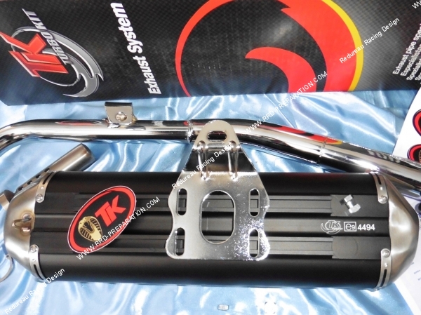 Photo de l'échappement tk turbokit pour moto roadwin et doadsport 125cc