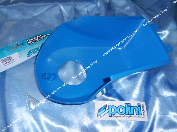 Photo de la coque de carénage de réservoir polini bleu ou noir pour pocket bike carena 910