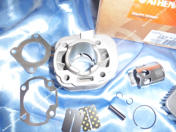 Photo du kit  50cc Ø40mm ATHENA Racing aluminium (axe de 10mm) minarelli horizontal air