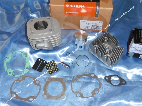 Photo du kit  50cc Ø40mm ATHENA Racing aluminium (axe de 10mm) minarelli horizontal air