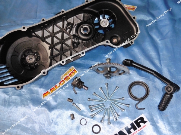Photo de l'interieur du carter de transmission MALOSSI pour carter rc one c one