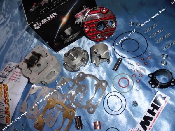 Photo du kit 94cc MALOSSI sur carter rc one PIAGGIO ou YAMAHA mhr team TESTA ROSSA