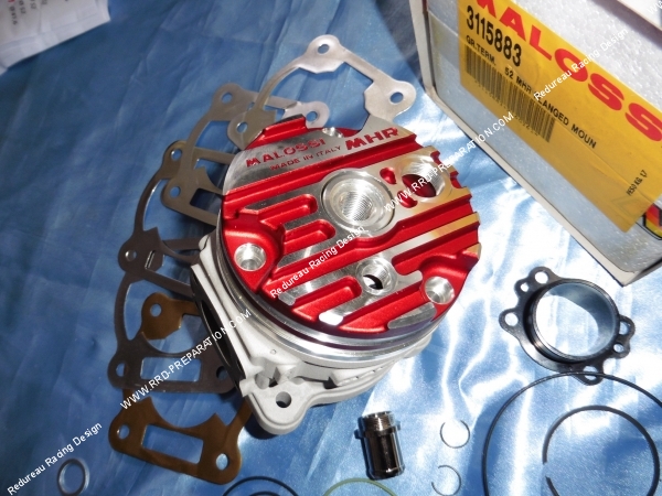 Cylindre avec sa culasse piston segment et pack joint TESTA ROSSA pour scooter PIAGGIO et YAMAHA avec carter RC ONE