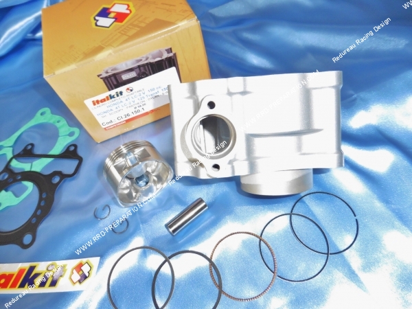 Photo du kit 150cc ITALKIT Ø58mm aluminium pour scooter, et maxi scooter HONDA SH, DYLAN, PANTHEON, KEEWAY LOGIK, OUTLOOK