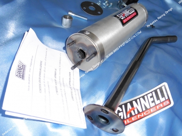 Photo de la cartouche de silencieux GIANNELLI  pour APRILIA RX, SX 50cc 2006 à aujourd'hui (moteur DERBI euro 3)