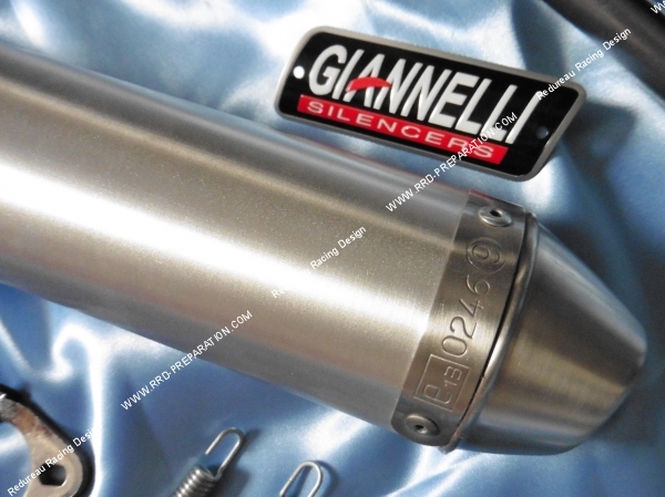 Photo de la cartouche d'échappement GIANNELLI pour moto  APRILIA RX, SX 50cc 2006 à aujourd'hui (moteur DERBI euro 3)