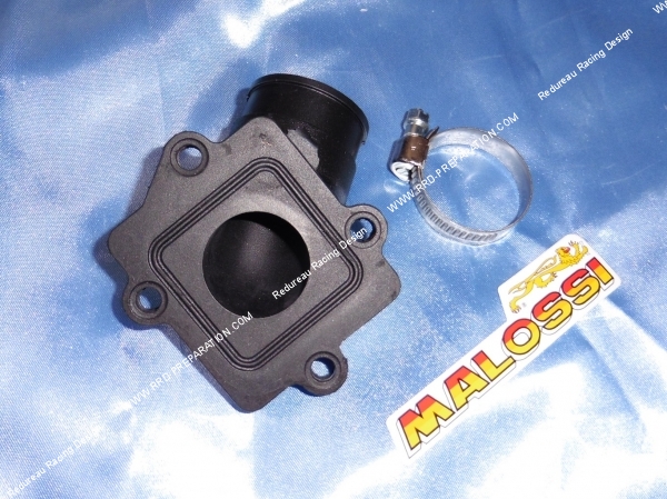 Photo de la pipe MALOSSI pour les scooter  MBK BOOSTER, NITRO, YAMAHA AEROX... 100cc