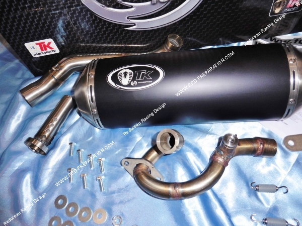 Photo de la ligne d'échappement TK TURBOKIT pour scooter SUZUKI BURGMAN 12CC après 2007