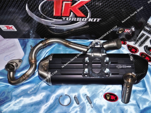 Photo de la ligne d'échappement pour maxi scooter  TURBO KIT TK H2 MAXI SCOOTER SUZUKI BURGMAN 125 et 150cc avant 2007