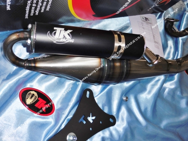 Photo de l’échappement TK TURBOKIT pour scooter YAMAHA MBK  BW'S, AEROX, BOOSTER, NITRO, NEO'S, SR 100cc