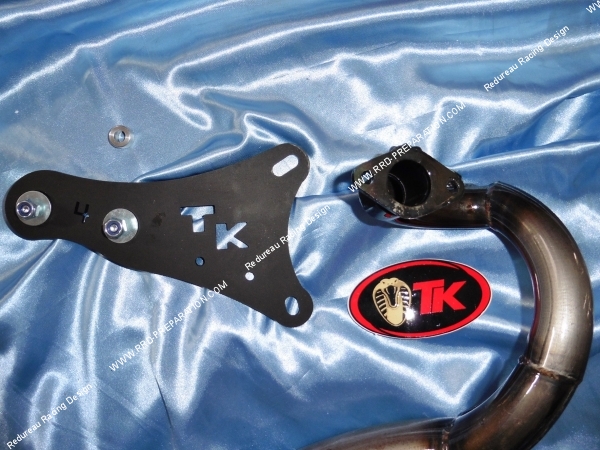 Photo de l’échappement TK TURBOKIT pour scooter YAMAHA MBK  BW'S, AEROX, BOOSTER, NITRO, NEO'S, SR 100cc
