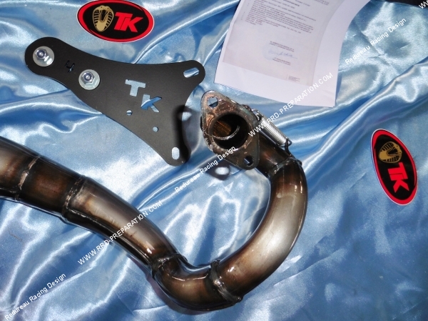 Photo de la cartouche d'échappement TK TURBOKIT pour maxi scooter BW'S, AEROX, BOOSTER, NITRO, NEO'S, SR... 100cc