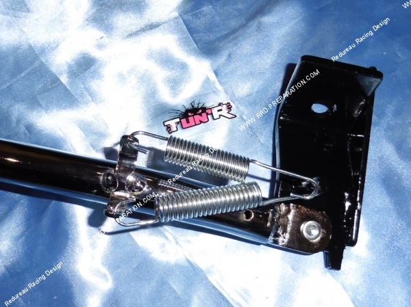 Photo de la béquille latérale chromé pour MBK NITRO/ YAMAHA AEROX avant 2013