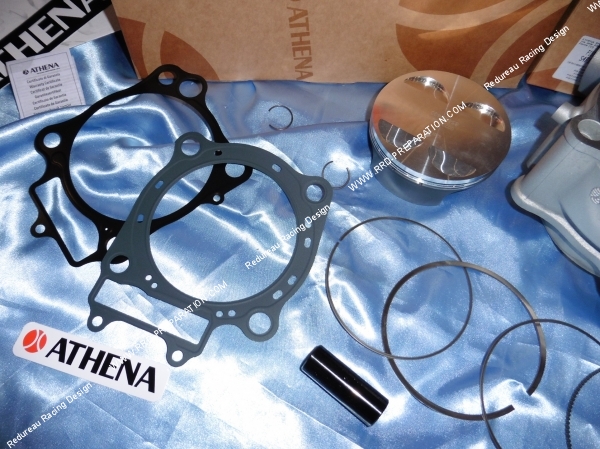 Photo du piston, segments, pack joint du kit 490cc Ø100mm ATHENA racing pour HONDA CRE, CRF, CRM, CRMF 450 X, IE