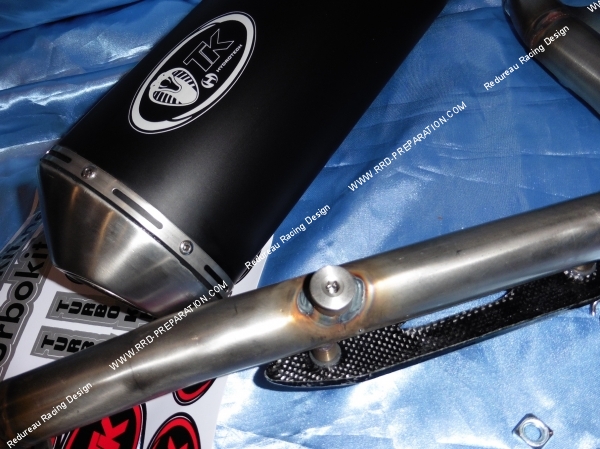 Photo de la ligne d'échappement TK TURBOKIT pour moto SUZUKI VANVAN 125cc 4T après 2011