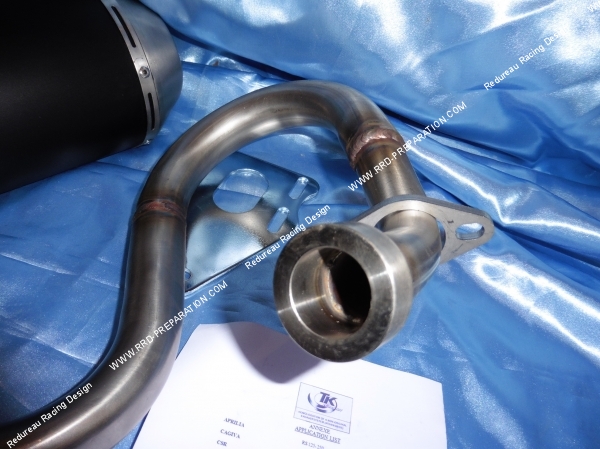 Photo de la ligne d'échappement TK TURBOKIT pour moto SUZUKI VANVAN 125cc 4T après 2011