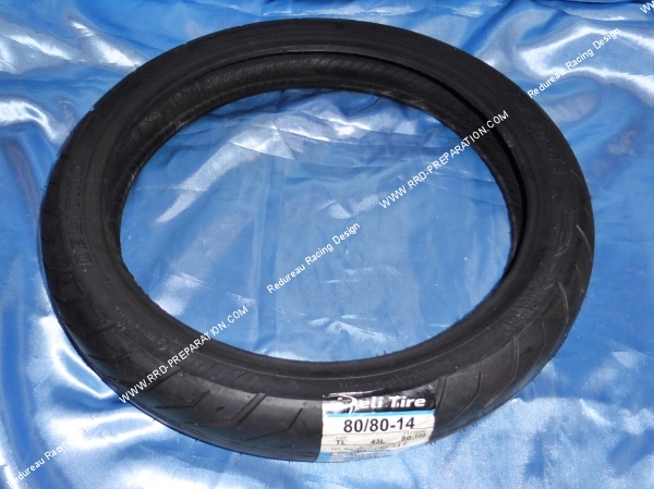 Photo du pneu DELI TIRE pour scooter mobylette en 12 pouces