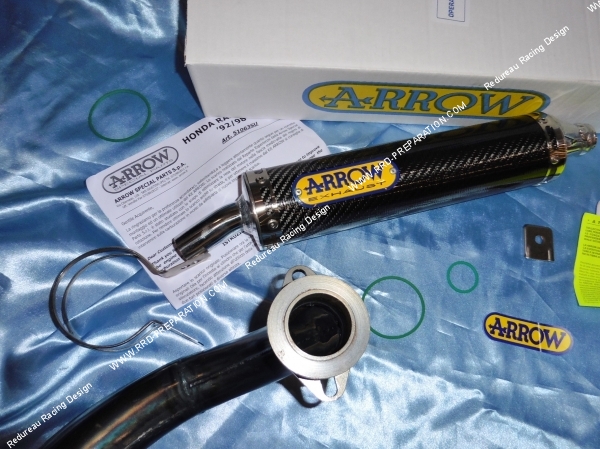 Phot de l'échappement ARROW Racing pour HONDA RAIDEN, NSR R... 1125cc 2 temps 1992 a 1998