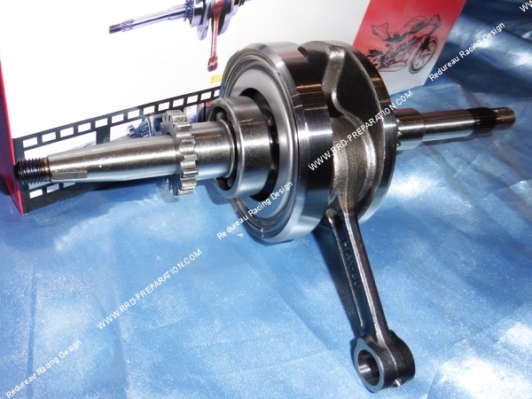 Photo du vilebrequin enforcé TEKNIX pour KYMCO AGILITY, PEUGEOT v-clic, scooter chinois 4 temps